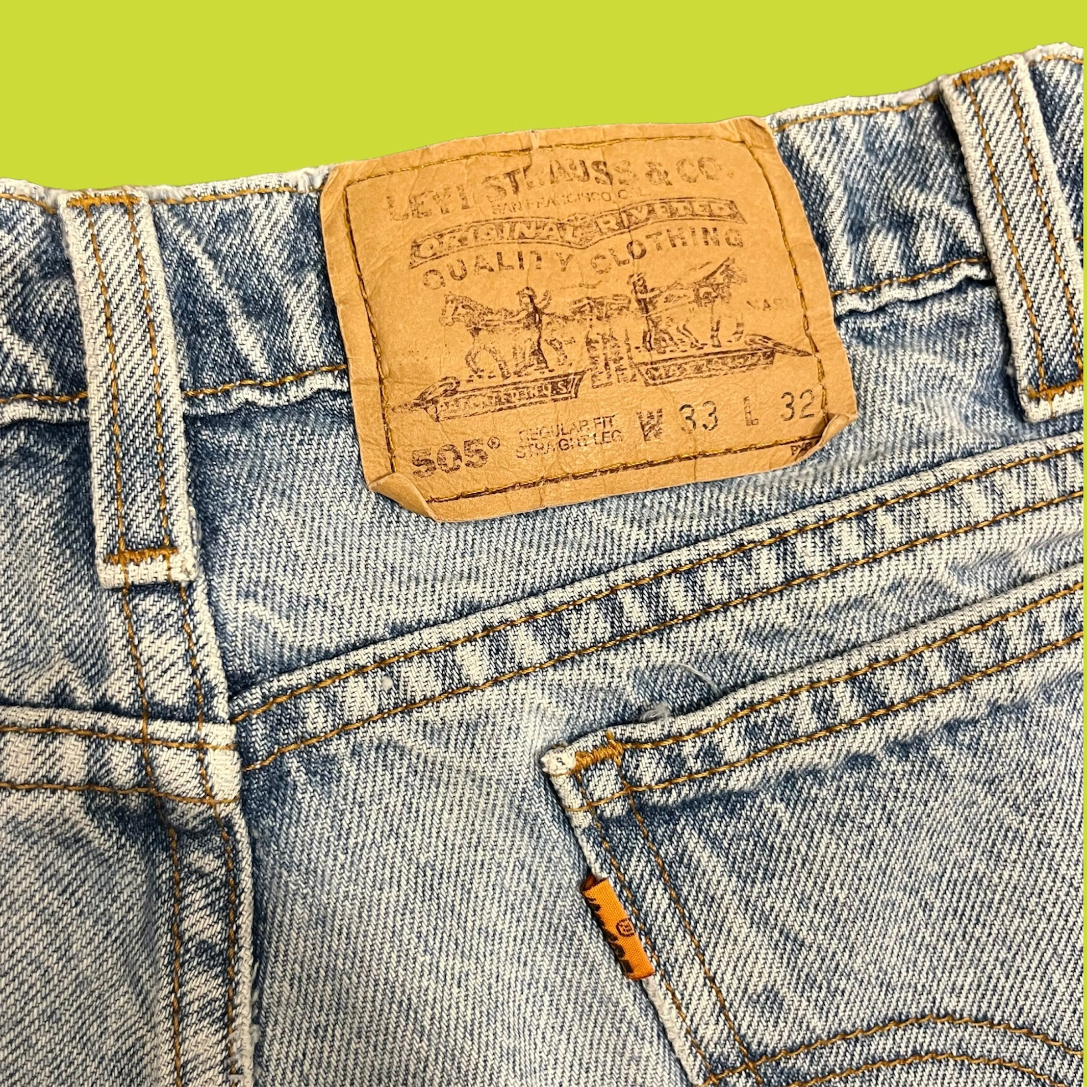 [Levi's] Vintage Light Wash purchases Orange Tab Jeans -size 32